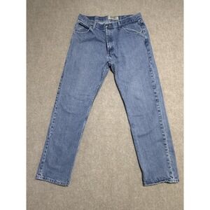 Wrangler Authentics Jeans Mens 36x32 Relaxed Fit Straight Leg Denim 102ZM1005W